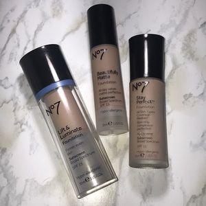 No. 7 “cool vanilla” foundation bundle
